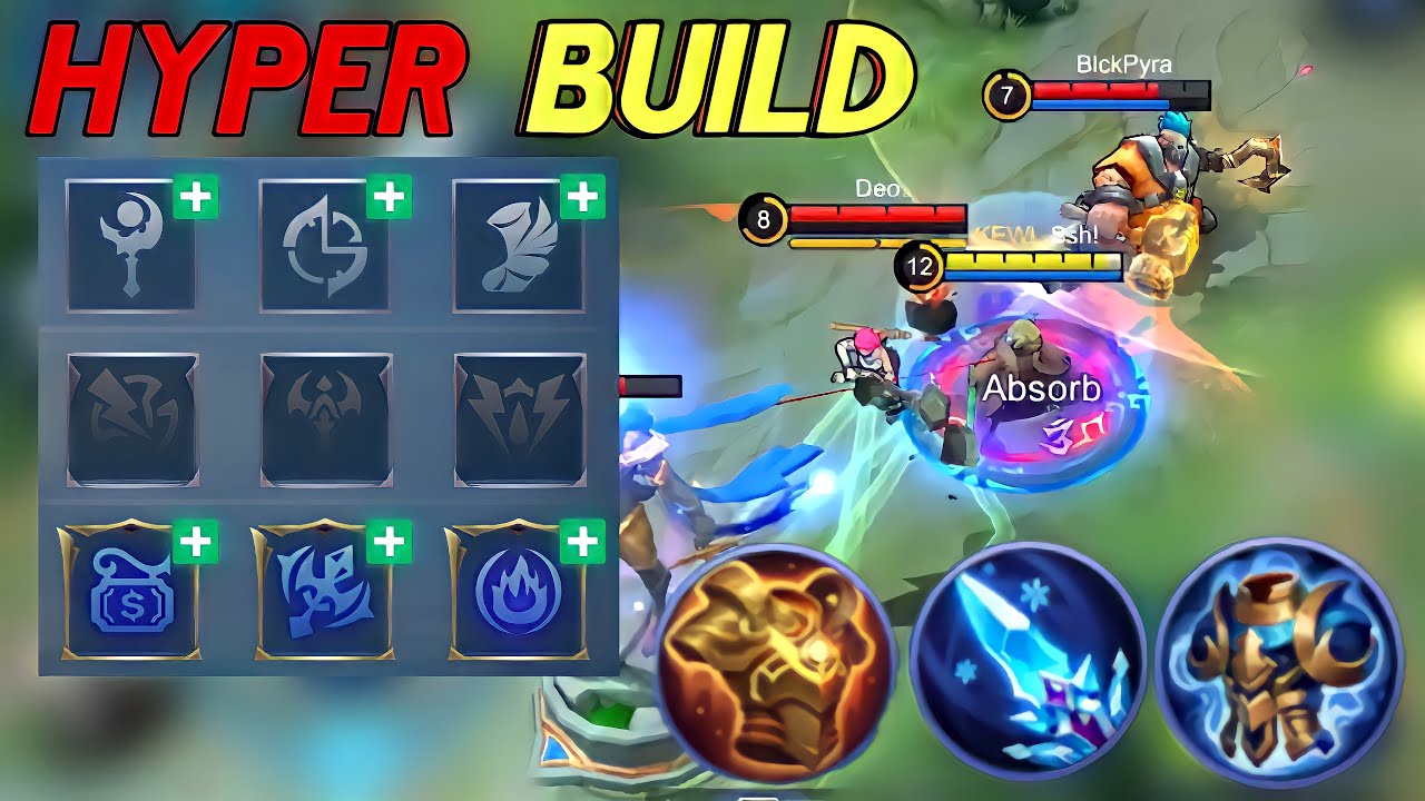 HYPER CYCLOPS NEW META BUILD AND EMBLEM | YOU MUST TRY!