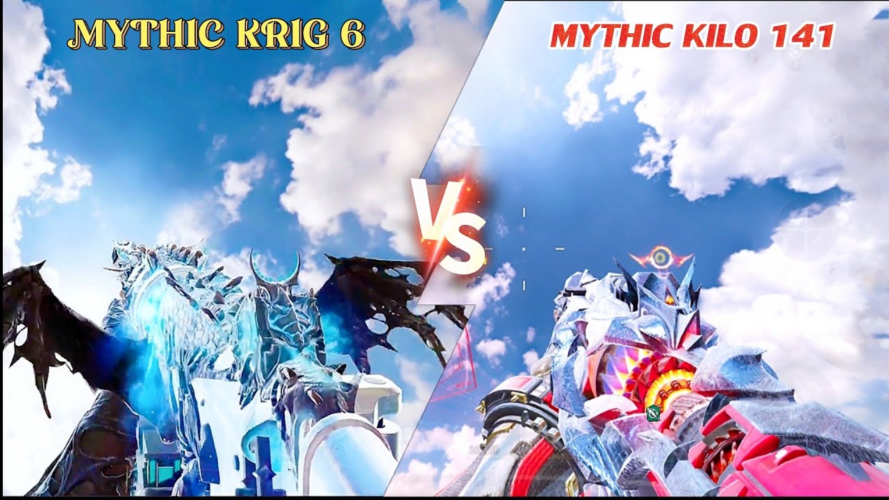Mythic KRIG 6 Vs Mythic Kilo 141 Demonsong: Which is Best? | Comparison COD Mobile