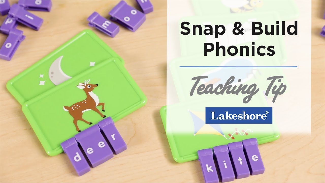 Teaching Phonics | Snap & Build Phonics Centers | Lakeshore&reg; Learning
