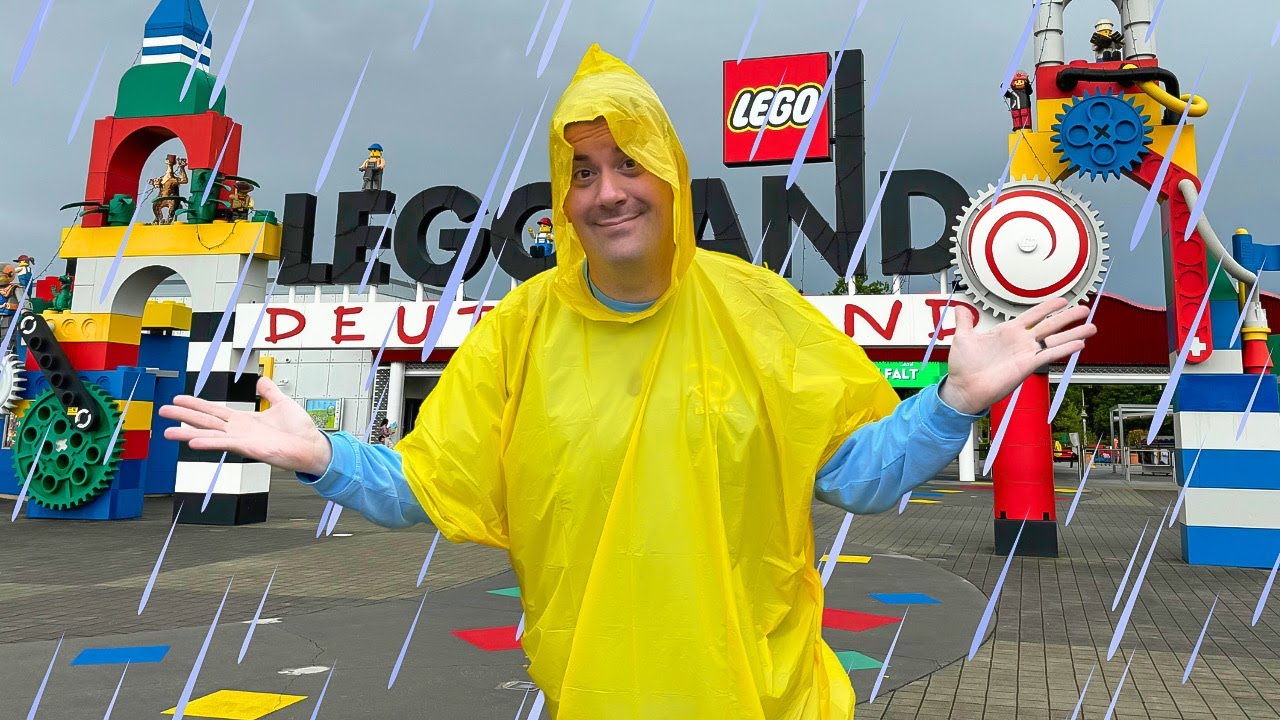 Legoland Deutschland - Leider ist der Ausflug ins Wasser gefallen - Ich konnte aber Maximus fahren ✨