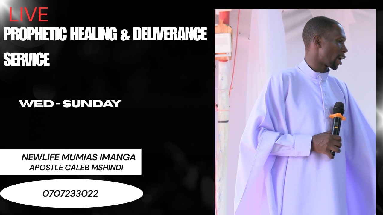 PROPHETIC HEALING AND DELIVERANCE SERVICE DAY 1