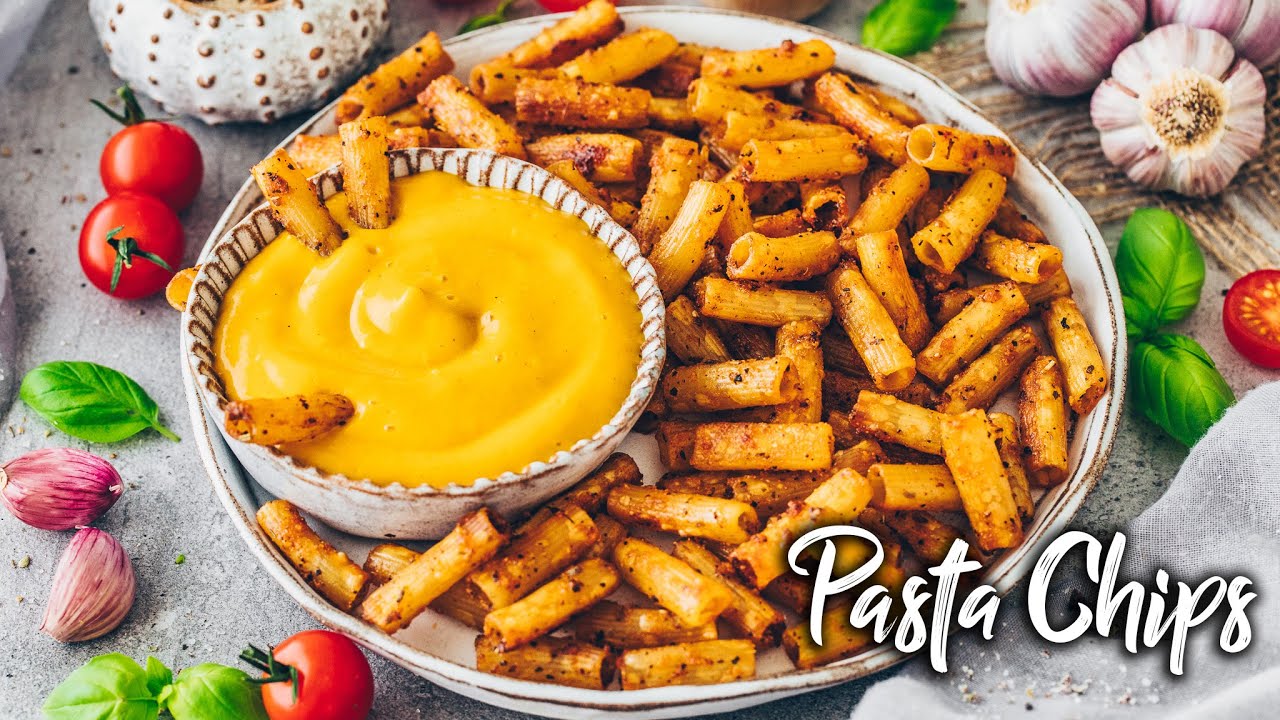 Pasta Chips Rezept *TikTok Food Trend* Knusprige Nudeln aus dem Ofen oder Air-fryer!