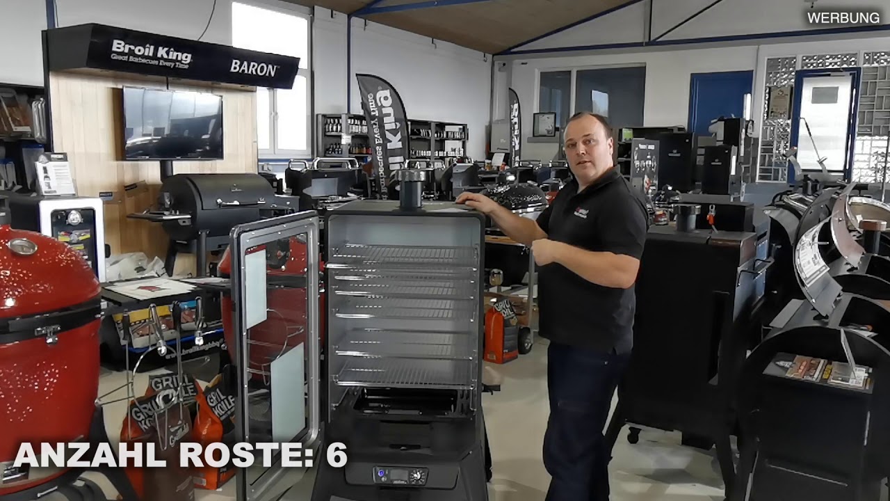 ENDLICH in Deutschland Pellet Vertical Smoker von Louisiana und Pitboss