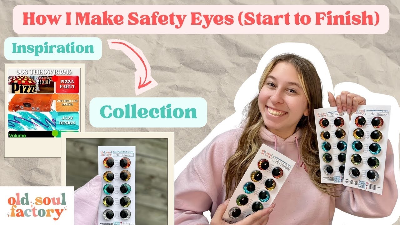 ✨ How I Curate & Create My Safety Eye Sets | FULL Start-to-Finish Process! 90s Throwback ✨