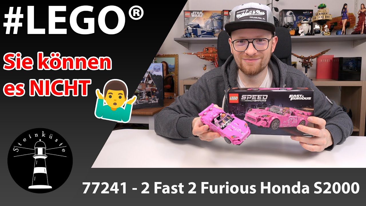 Großer Mist aus Dänemark - LEGO® Speed Champions 77241 - 2 Fast 2 Furious Honda S2000