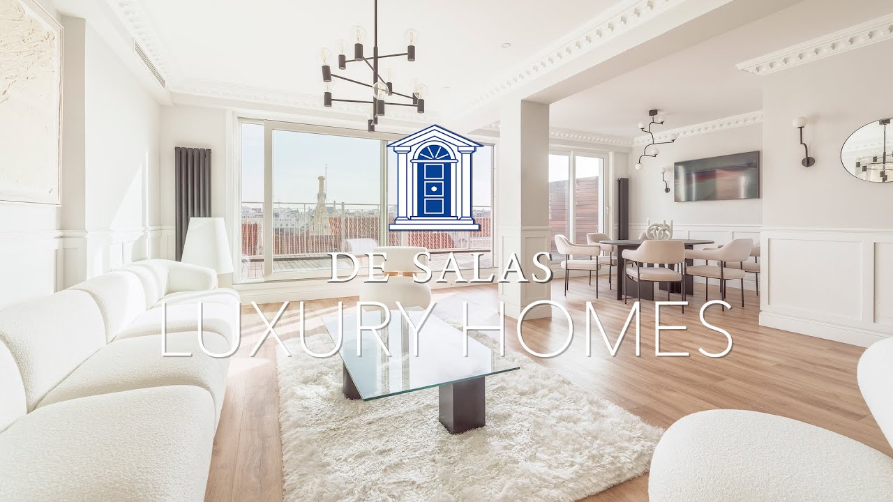 Ático de lujo con terraza reformado y amueblado | BARRIO DE SALAMANCA | 178m2 | Real Estate Madrid