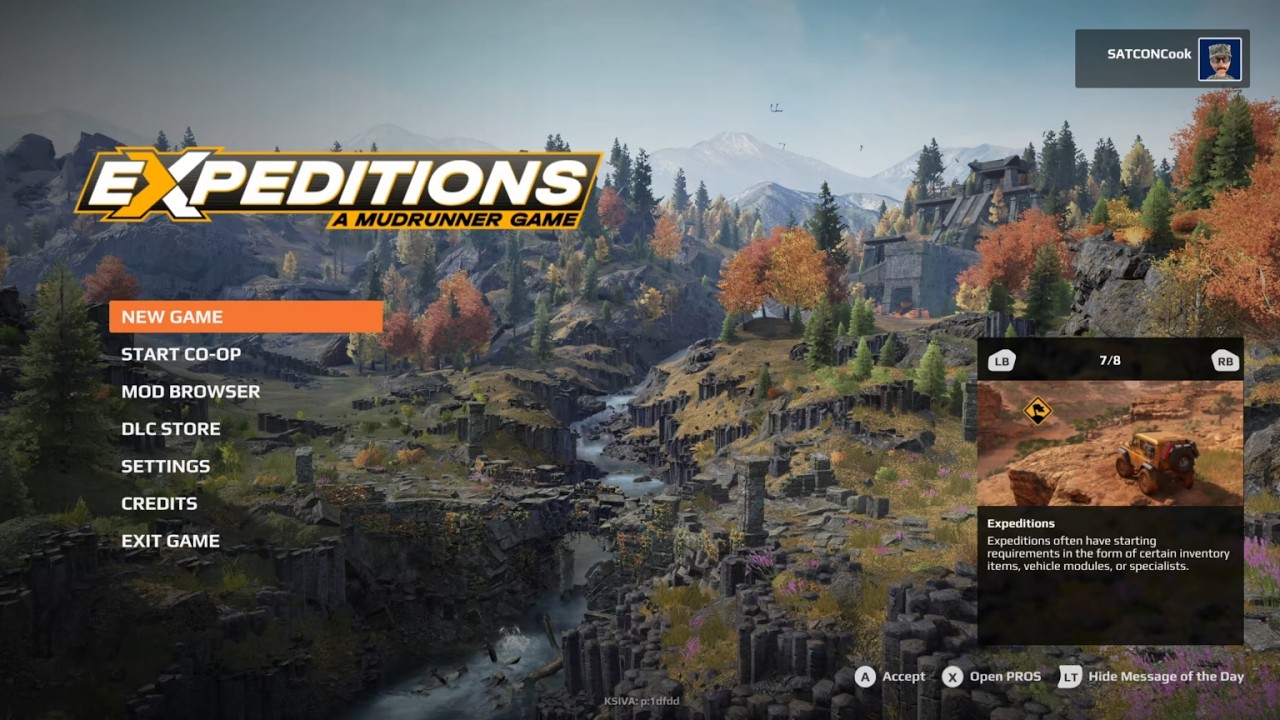 Expeditions: A MudRunner Game - First time gameplay