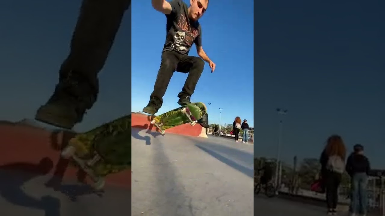 Late fs shuv #skateboarding #skatepunk #misfits #skate