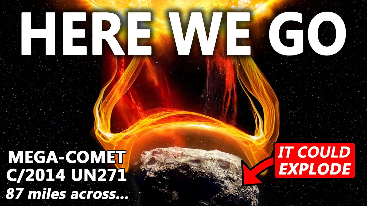 Mega-Comet UN271 Has Arrived, and a Massive Triple Burst of Plasma just Blasted Straight To It...