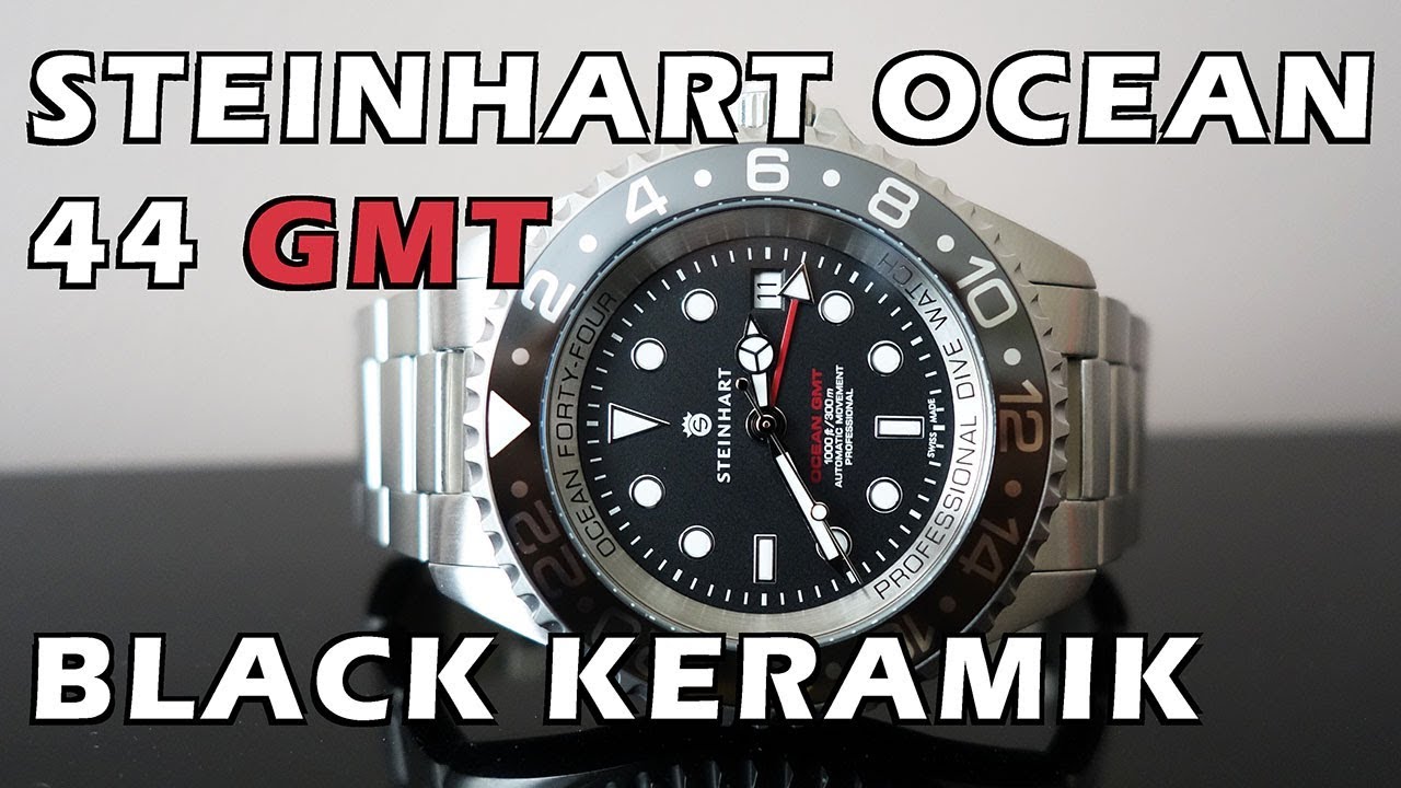 Steinhart Ocean 44 GMT Black Keramik Automatic Dive Watch Review - Perth WAtch #81