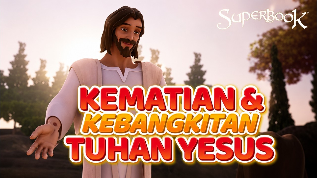 KISAH TUHAN YESUS - KEMATIAN DAN KEBANGKITAN TUHAN YESUS | SUPER ANIMASI SUPERBOOK FULL
