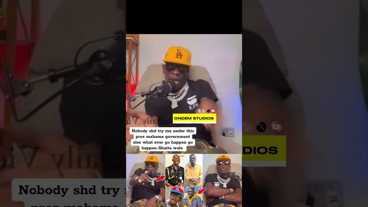 SHATTA WALE goes all out and blast IGP Dampare