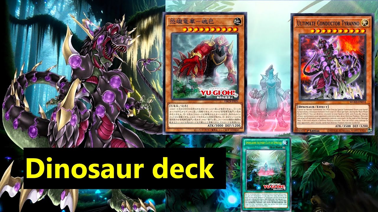 Yu-Gi-Oh! Master Duel PRO,Dino  Apodrakosis deck ,[DBCB]Ryu-Ge