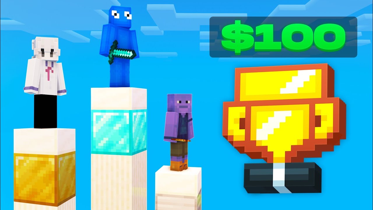 Выиграйте эту игру Skywars за 100 долларов