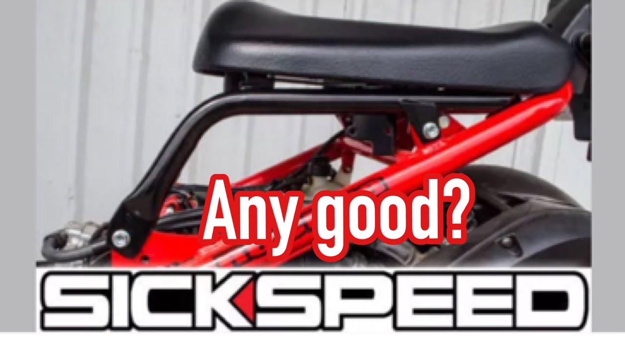 SICKSPEED Ultra Low Seat Frame Bars , are they worth it? What do they look like? Answers here!