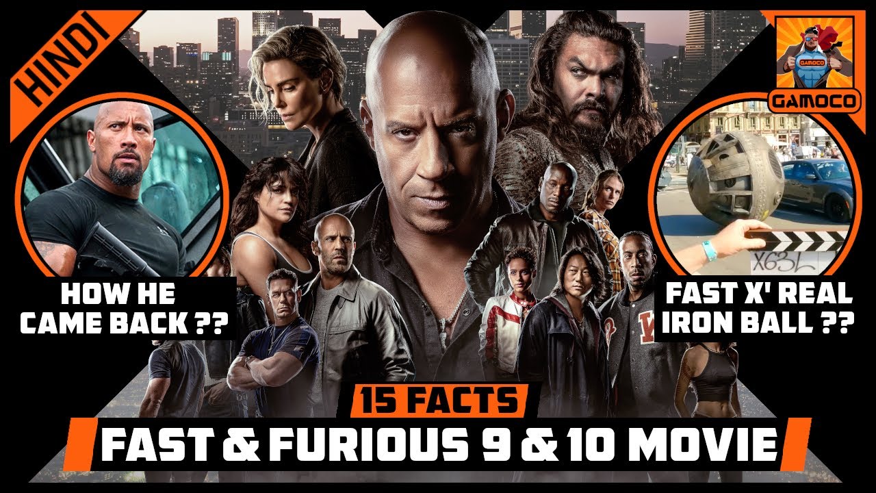 How Dwayne Johansson Came Back ?? | 15 Amazing Fast & Furious 9 & 10 Movies Facts | @GamocoHindi