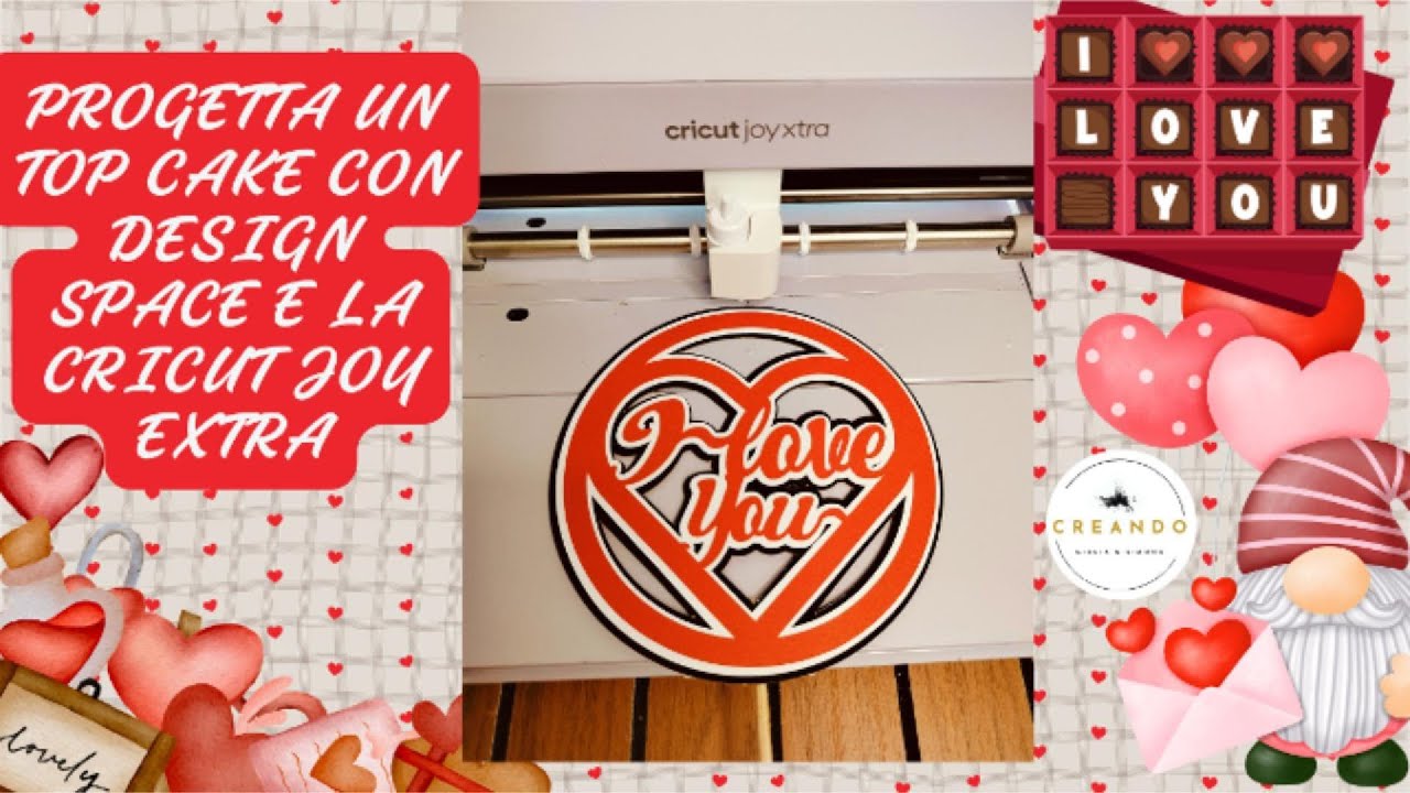 Progettare un top cake con Cricut Design Space