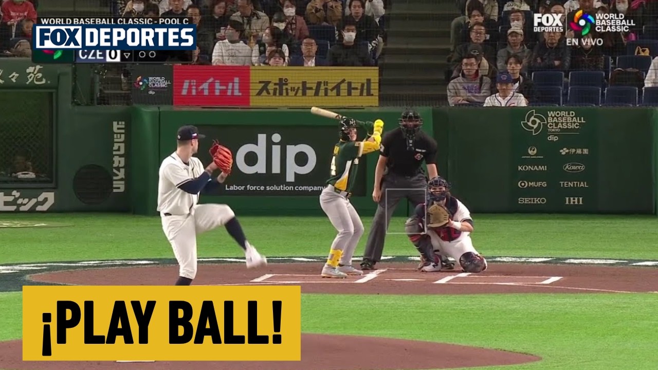 ⚾😃 &iexcl;PLAY BALL! | Australia vs Rep&uacute;blica Checa | World Baseball Classic 2026