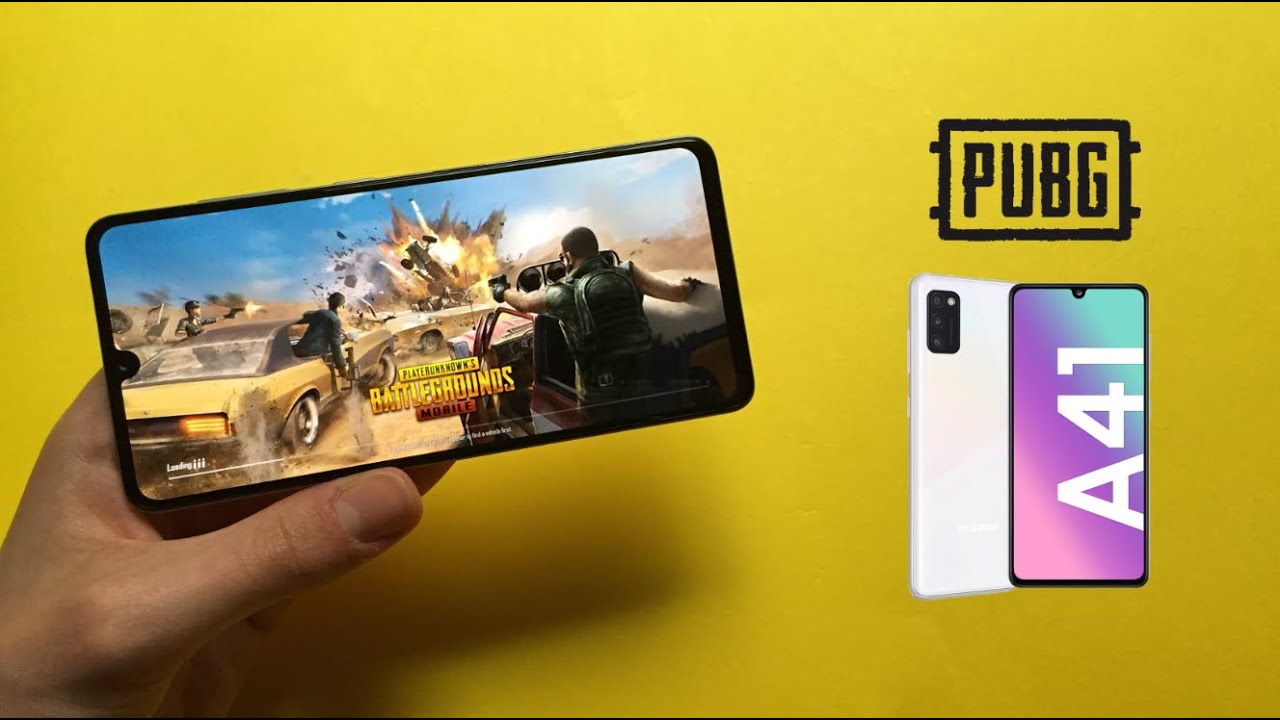 PUBG Mobile on Galaxy A41 - Gameplay & FPS!