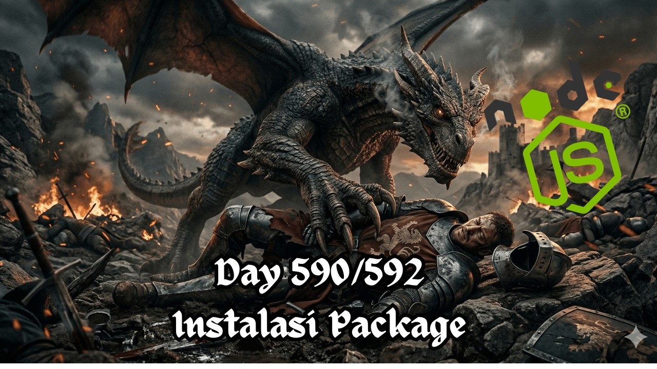 Day 590/592 | Install Package Node JS