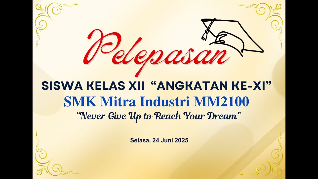 Pelepasan Siswa Kelas XII 