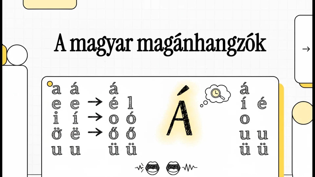 Hungarian A/B - (HU/EN subtitles) - A magánhangzók