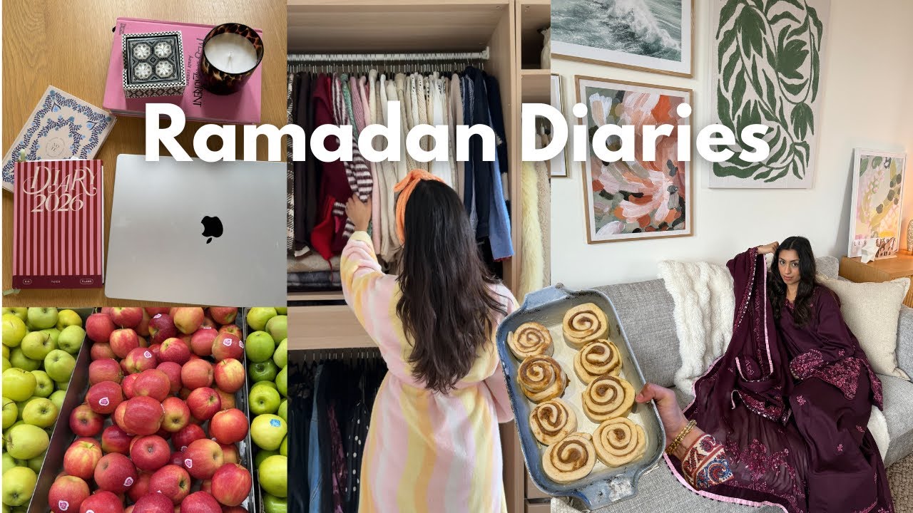 Ramadan Diaries 🌙 Hosting Iftaar, Baking & Eid gifts 