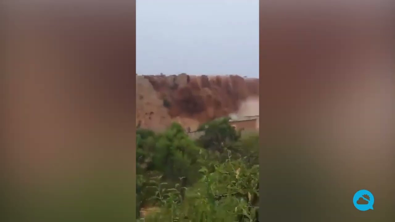 Heavy flooding in Morocco