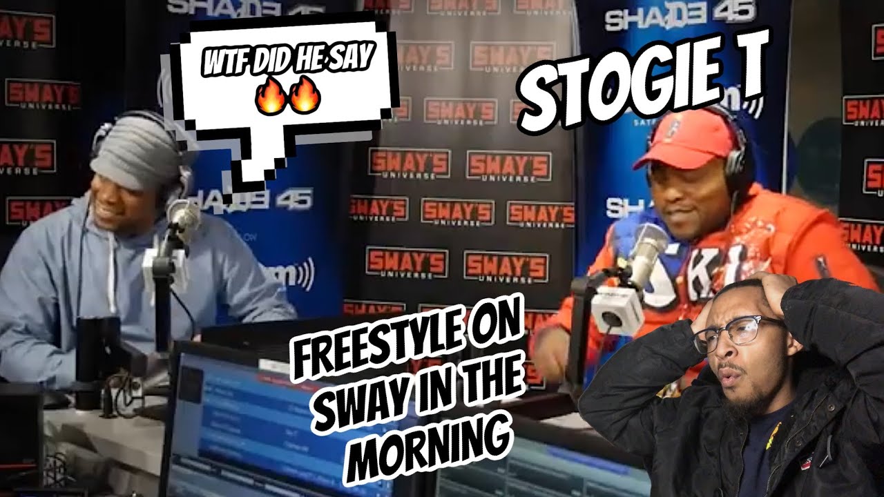 AMERICAN Reacts To Stogie T FREESTYLE ON SWAY