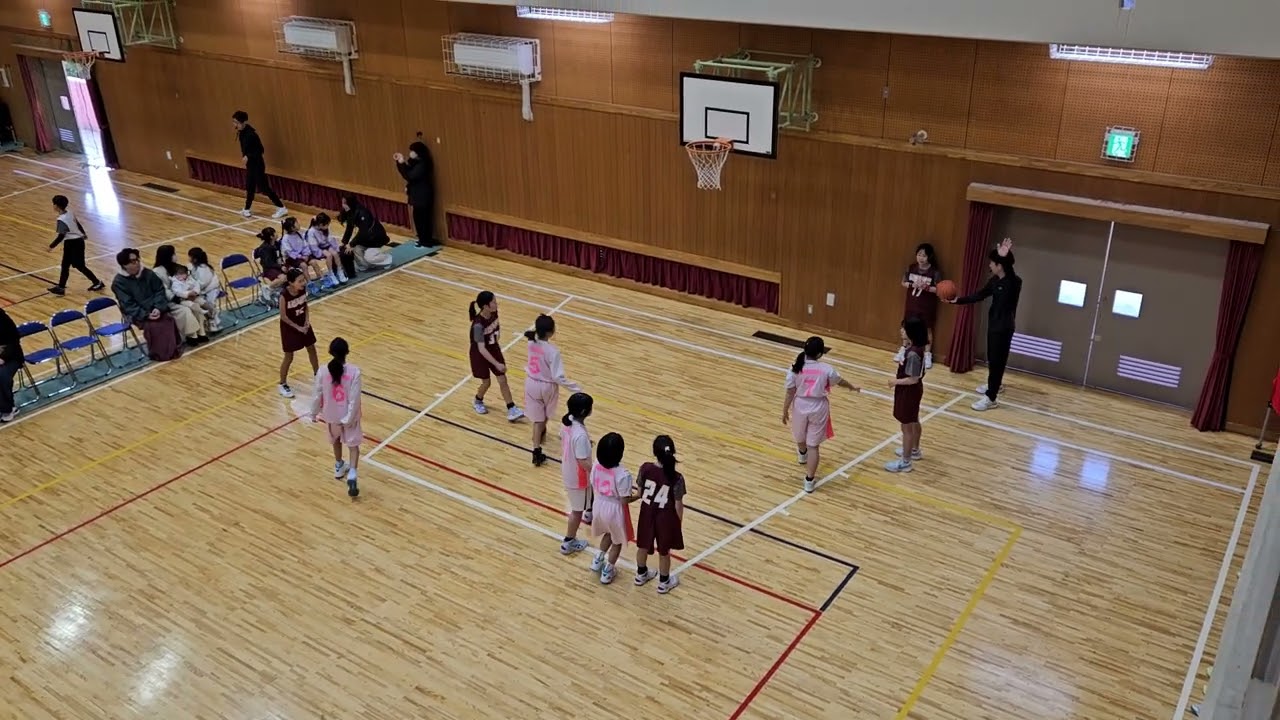 練習試合　女子　VS春日台①
