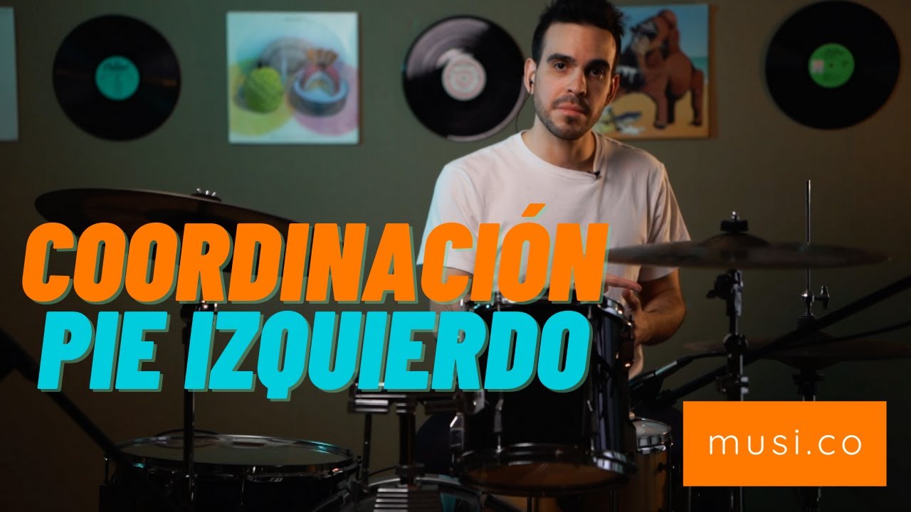 Curso de Batería: Coordinación de Pie Izquierdo