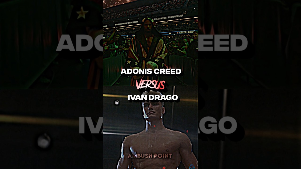 Adonis Creed VS Ivan Drago | #shorts #fyp #creed