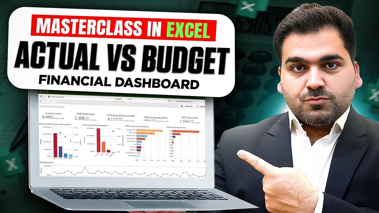 Actual vs Budgeted Tracker in Excel | Automate Actual vs Budgeted Reporting in Excel