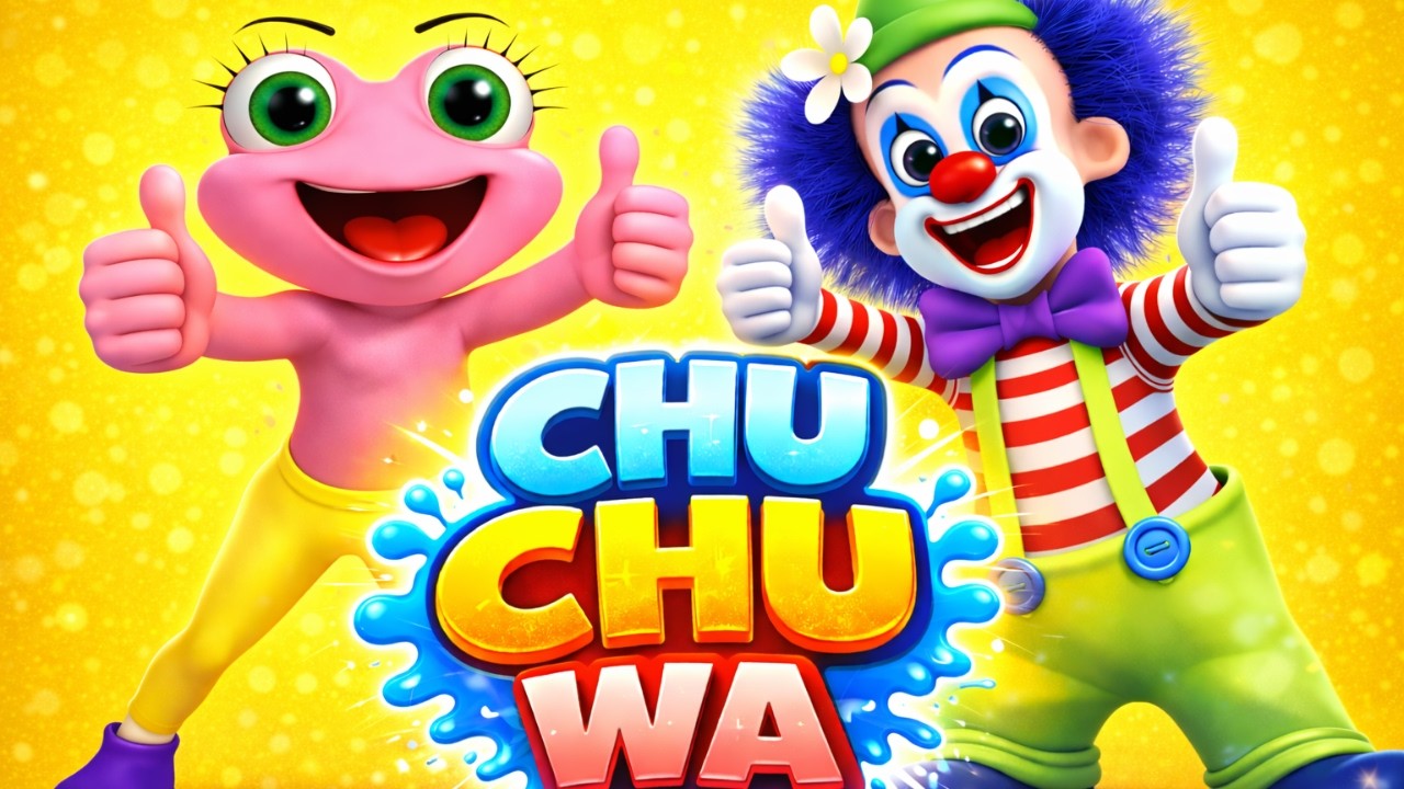 CHU CHU WA 🐸🤡 | Canciones Infantiles para Bailar | Música para Niños | La Sapita bailando Chu Chu Wa