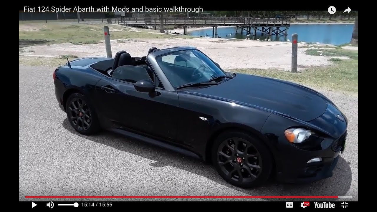 Fiat 124 Spider Abarth with Mods and basic walkthrough