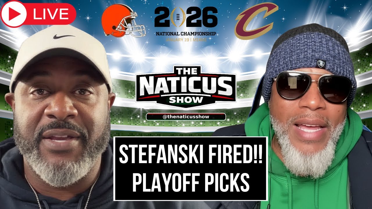Stefanski FIRED: What’s Next for the Browns? Playoff Picks + Cavs Panic + Andre 3K Debate (LIVE)