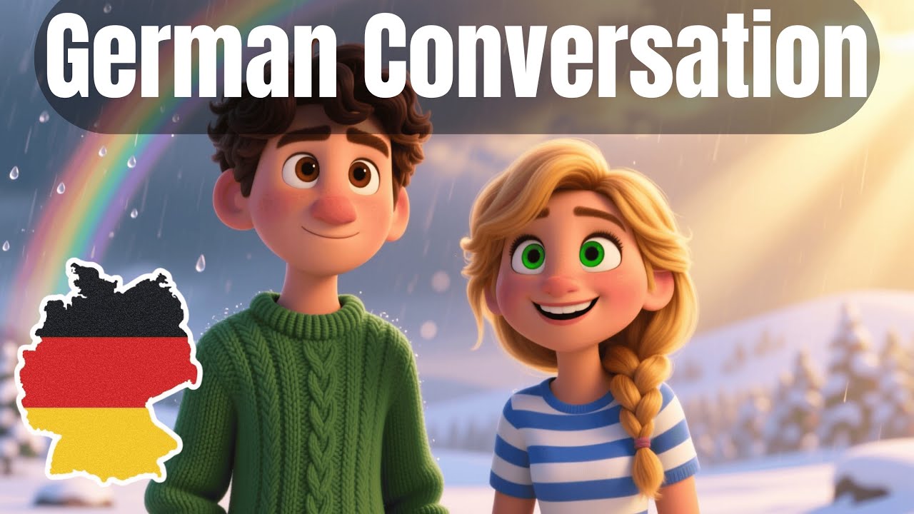 Learn German: Easy Conversation About the Weather (A1-A2 Listening Practice)