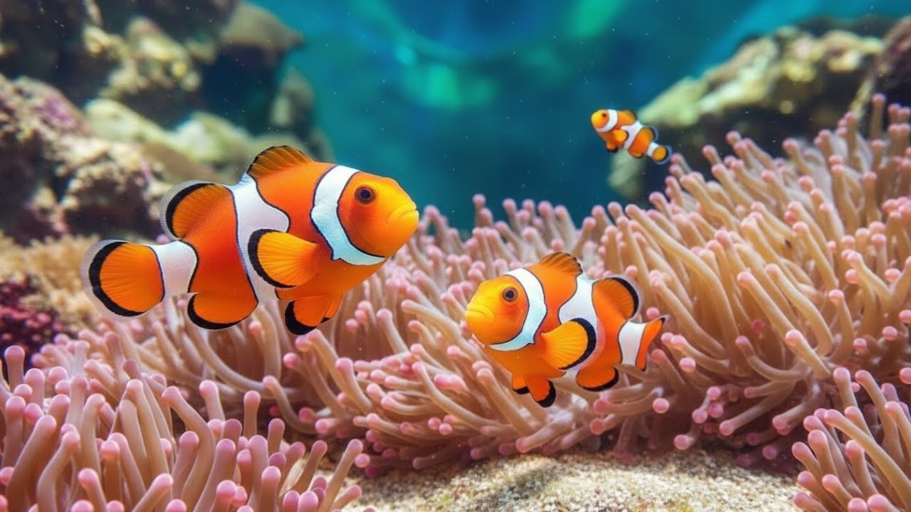 The Ultimate 4K Aquarium Experience 🌊| Mesmerizing Jellyfish, Colorful Corals & Rare Ocean Creatures
