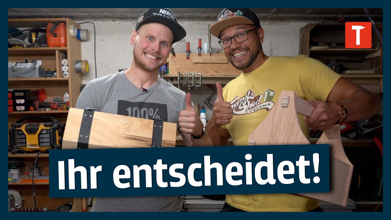 Ihr entscheidet: Wer baut besser? Meister vs. Hobbyhandwerker I mit Nerdy Timber und Frank&rsquo;s Shed
