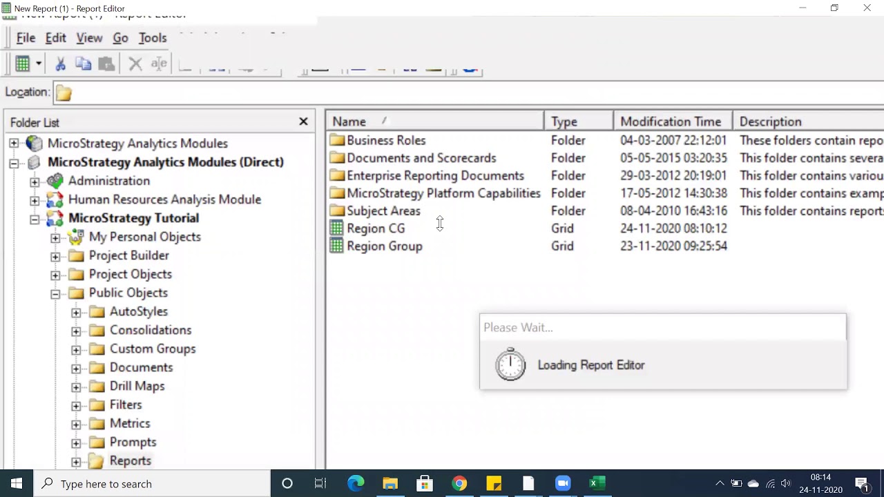 Custom Groups in Microstrategy