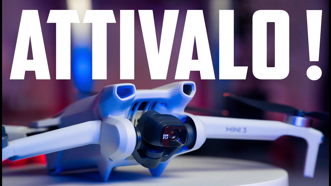 DJI Mini 3 | TUTORIAL per ATTIVARE il drone e la Care REFRESH