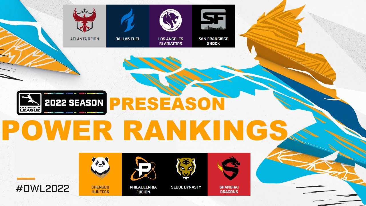 Overwatch League 2022 Preseason Power Rankings