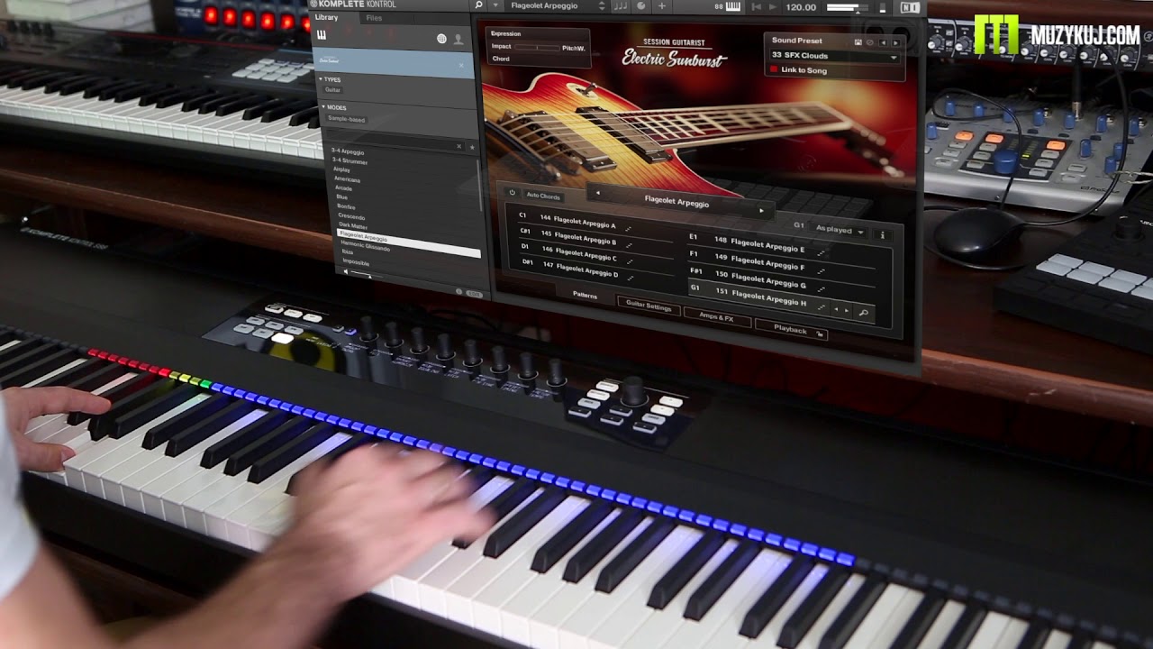 NI SESSION GUITARIST – ELECTRIC SUNBURST demo by muzykuj.com