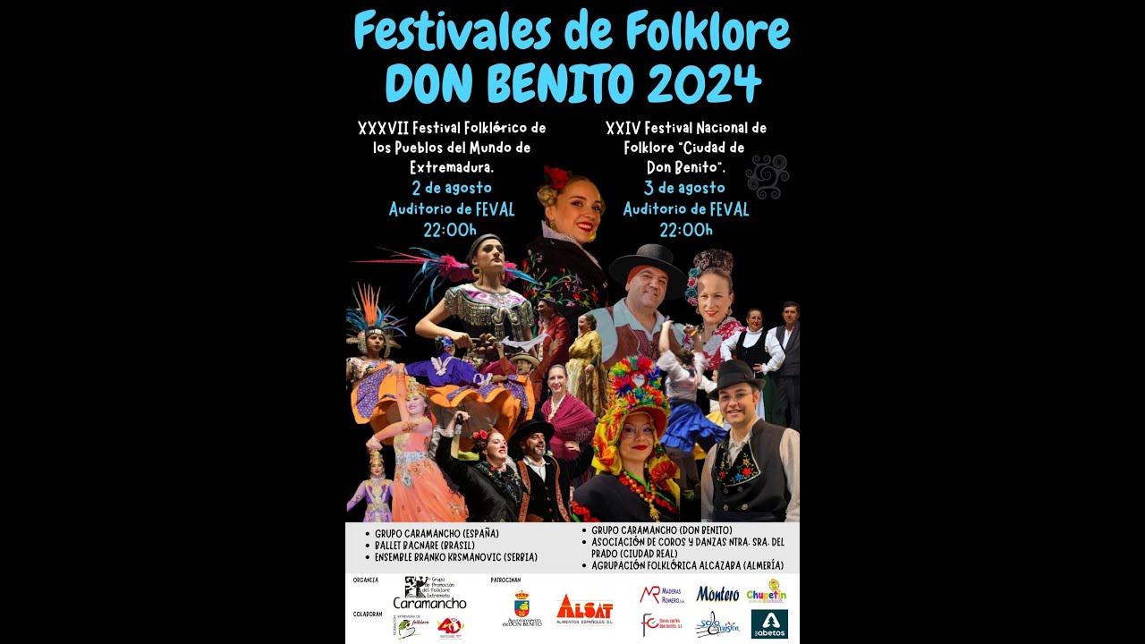 FESTIVAL DE FOLKLORE DON BENITO 2024