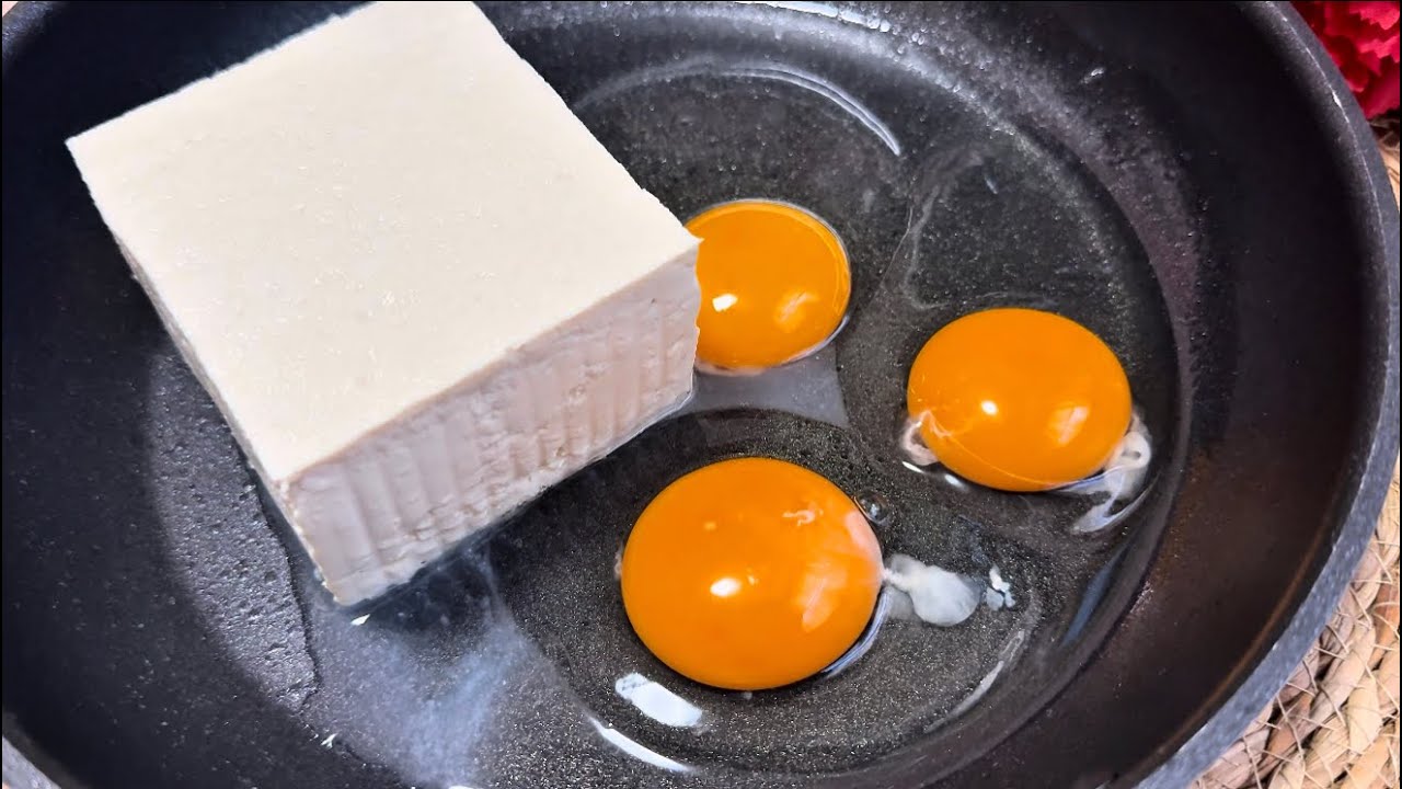 Do you have eggs and tofu at home? Soft and delicious! Mom’s secret recipe.