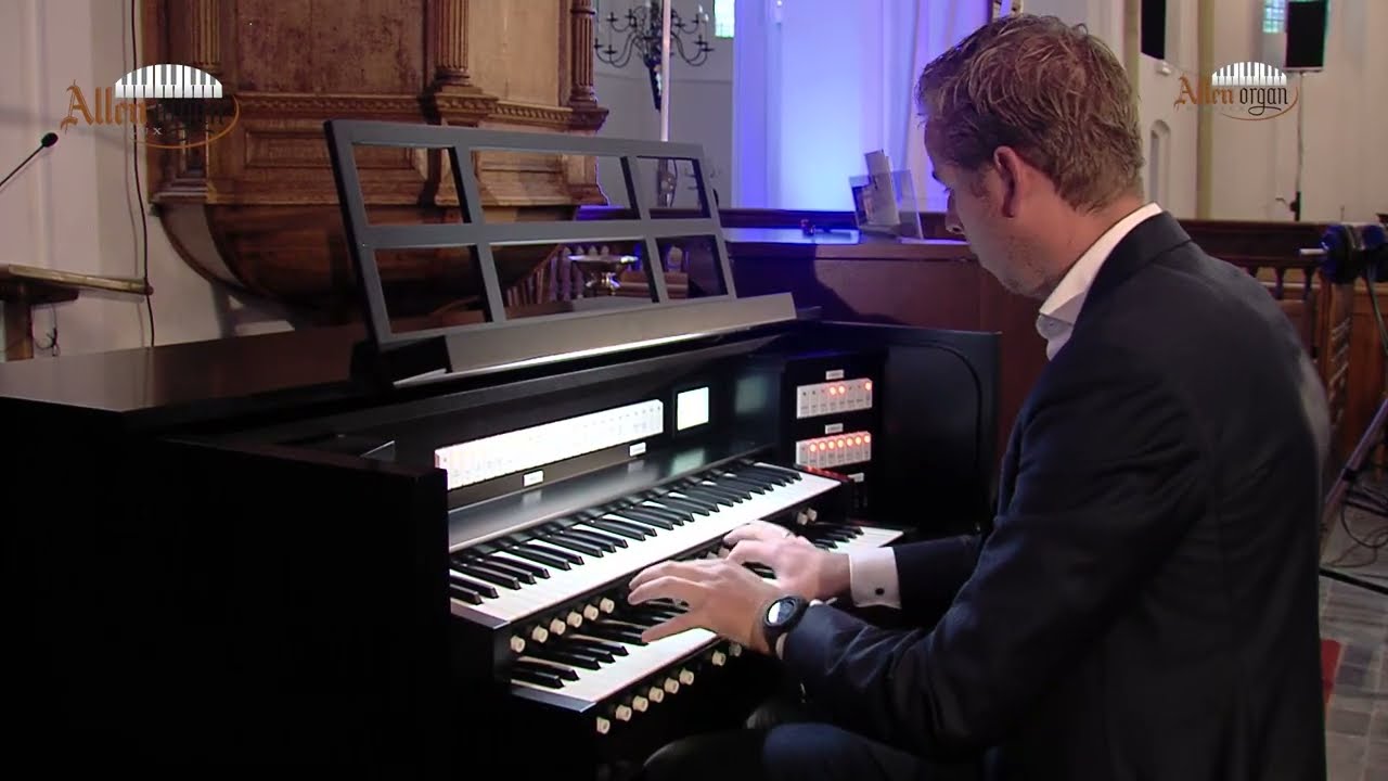 Hugo van der Meij | Improvisatie Psalm 89 | Allen Orgel | Grote of Sint-Stephanuskerk (Hasselt)