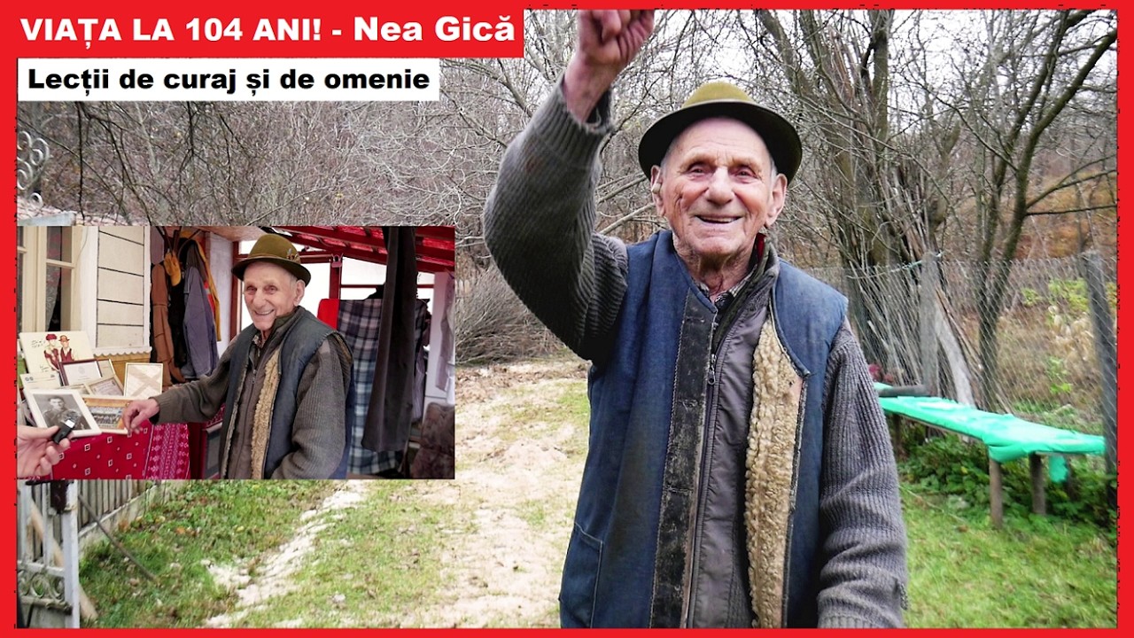 Viața la 104 ani | La POVEȘTI cu nea Gică 🔴 Lecții de CURAJ & OMENIE | Muncă, ȚUICĂ și CHEF de viață