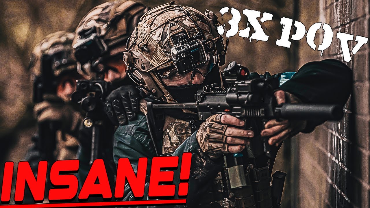 4-Man Squad vs 130 Enemy Players! (3xPOV BATTLESIM Day)