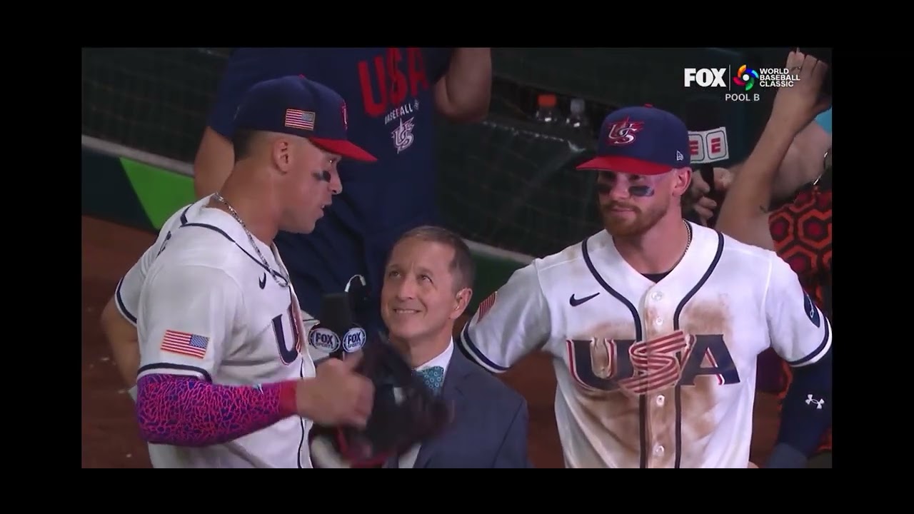 WBC on FOX Ending MEX at USA 