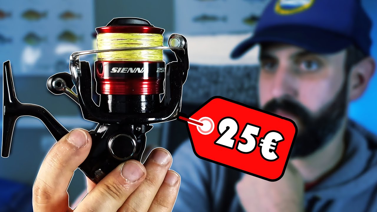 EL MEJOR CARRETE DE PESCA económico del mundo 👉 SHIMANO SIENNA